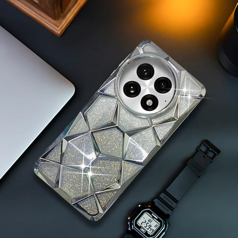 Dazzle Silver Silicone case for Oneplus 13