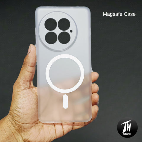 White Paper Matte Magsafe Case for Oneplus 13