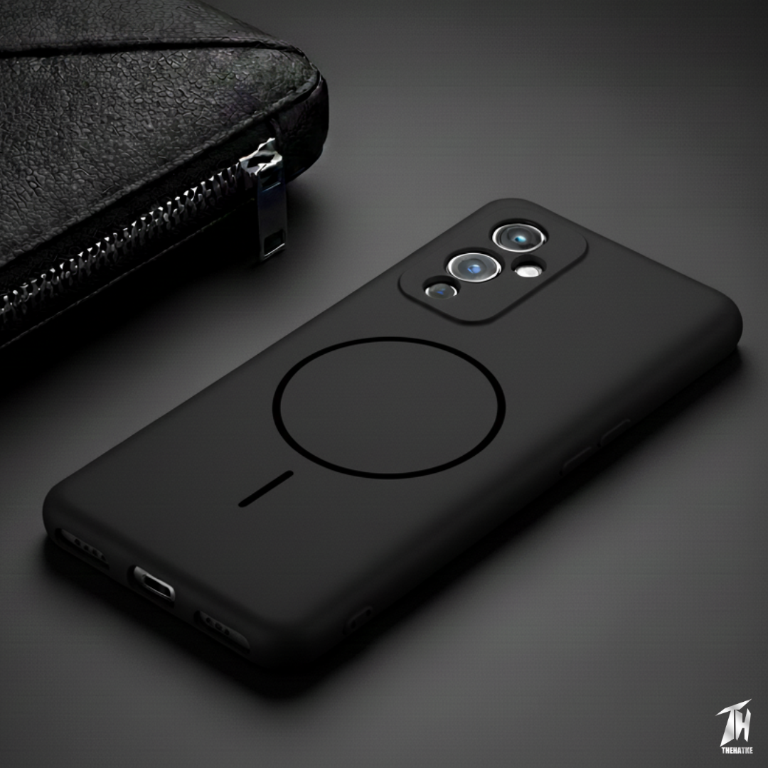 CAVEN Black Silicone case for Oneplus 9