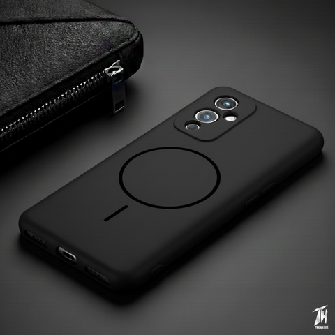 CAVEN Black Silicone case for Oneplus 9