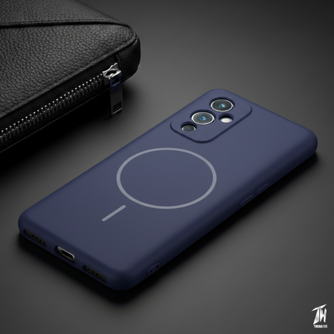 CAVEN Dark Blue Silicone case for Oneplus 9