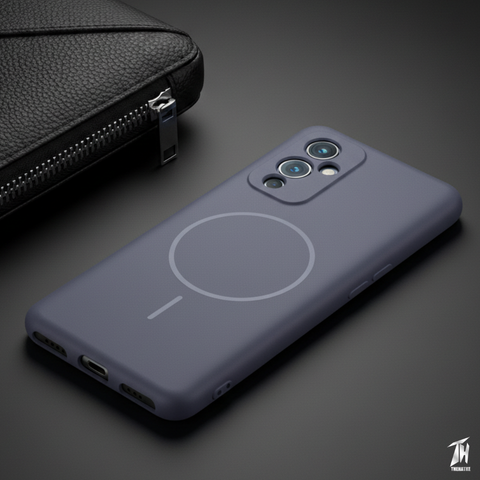 CAVEN Grey Silicone case for Oneplus 9