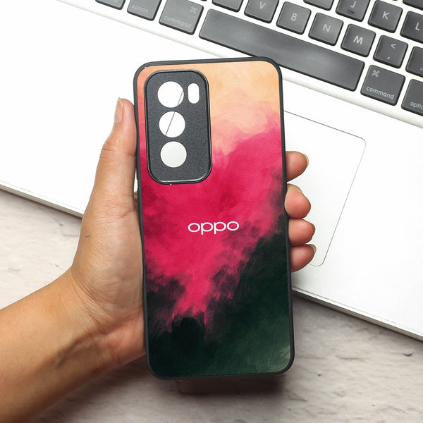 Roseate oil Paint (MB) Silicone Case for Oppo Reno 12