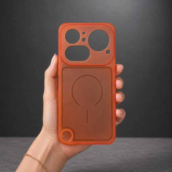 Orange Amber Silicone Case for Nothing Phone 4a Pro - The Hatke