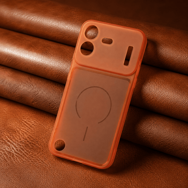 Orange Amber Silicone Case for Nothing Phone 4b - The Hatke