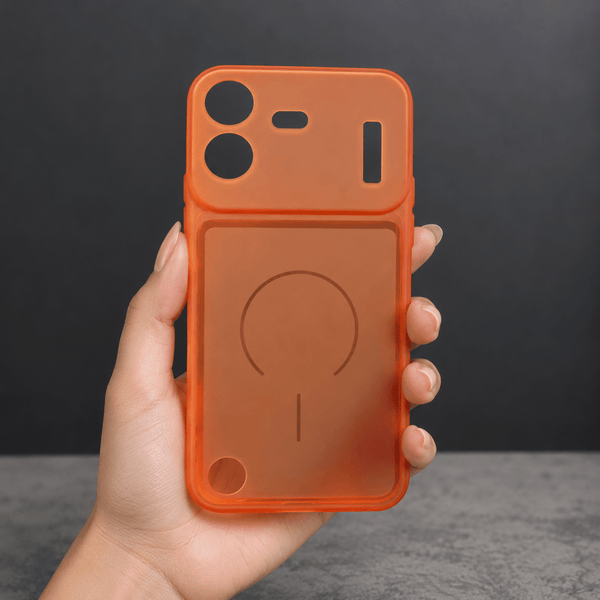 Orange Amber Silicone Case for Nothing Phone 4b - The Hatke