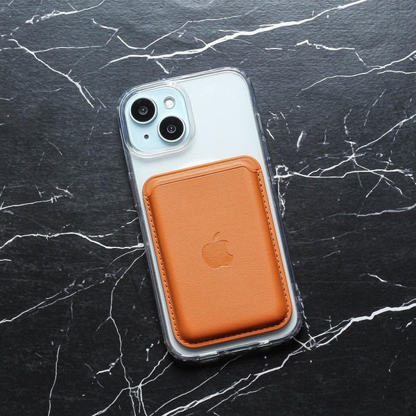 Orange Wallet Case for Apple iphone - The Hatke