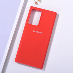 Red Original Silicone case for Samsung Note 20