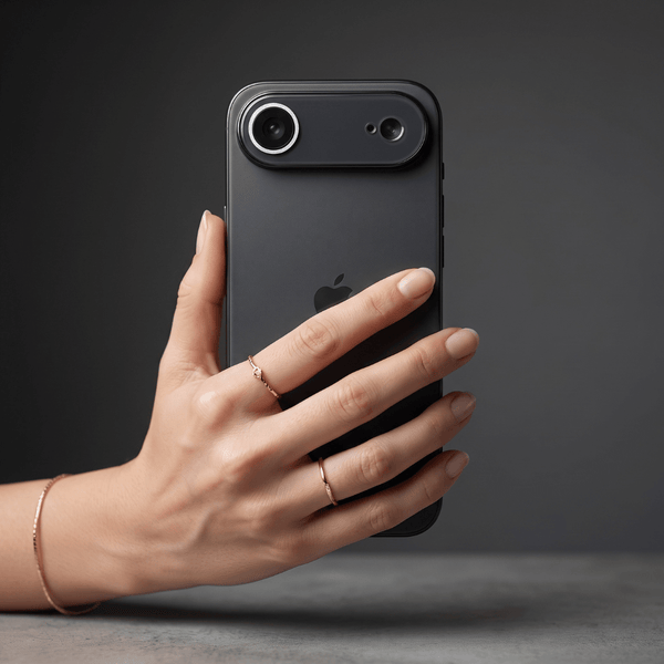Orix Black Matte Case for Apple iphone Air - The Hatke