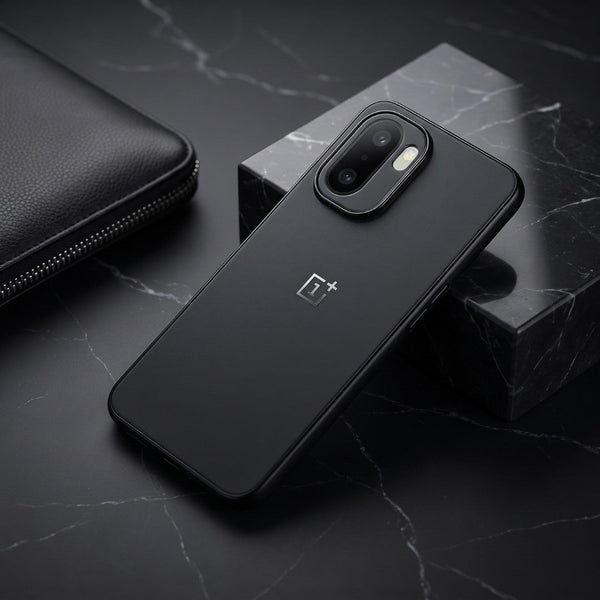 Orix Black Matte Case for Oneplus 15r - The Hatke