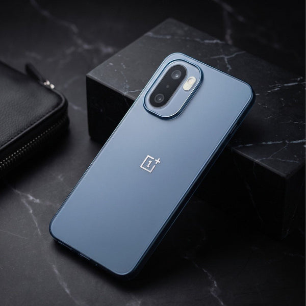 Orix Blue Matte Case for Oneplus 15r - The Hatke