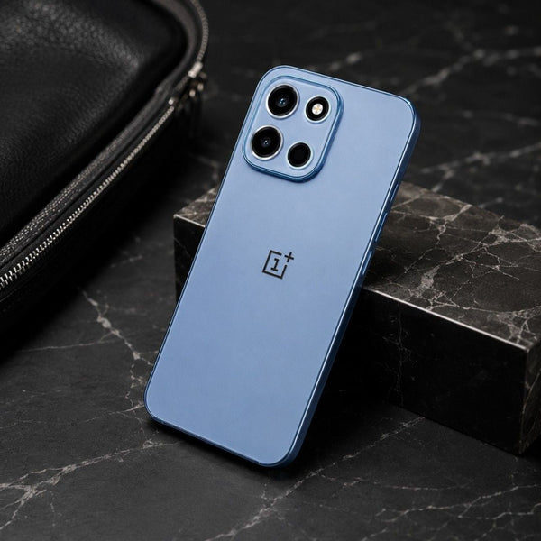 Orix Blue Matte Case for Oneplus Nord 6 - The Hatke