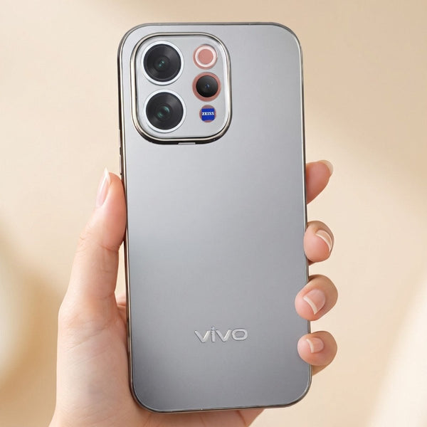 Orix Grey Matte Case for Vivo V70 - The Hatke