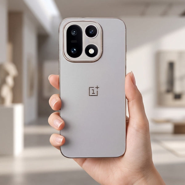 Orix Light Grey Matte Case for Oneplus 15 - The Hatke
