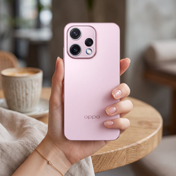 Orix Pink Matte Case for Oppo Reno 15 - The Hatke