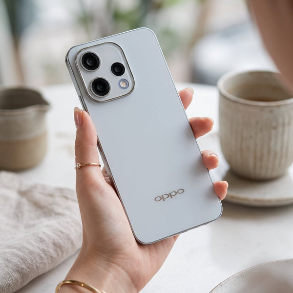 Orix White Matte Case for Oppo Reno 15 - The Hatke
