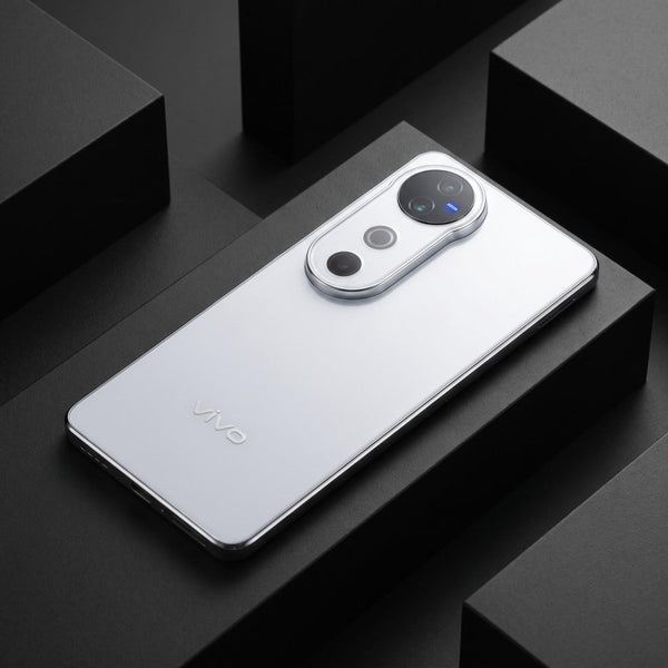 Orix White Matte Case for Vivo V40 - The Hatke