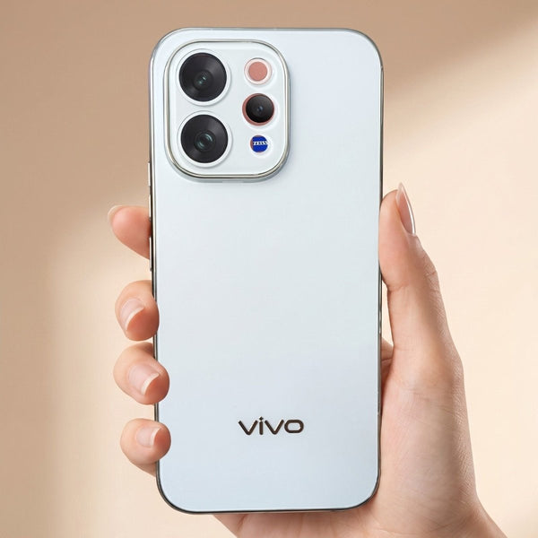 Orix White Matte Case for Vivo V70 - The Hatke