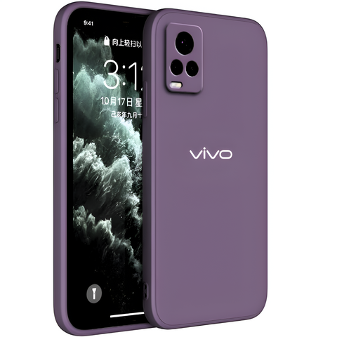 Deep Purple Camera Original Silicone case for Vivo V20