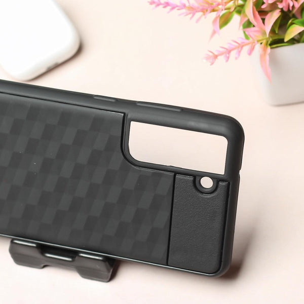 Parallex Engraved silicon Case for Samsung S21 FE - The Hatke