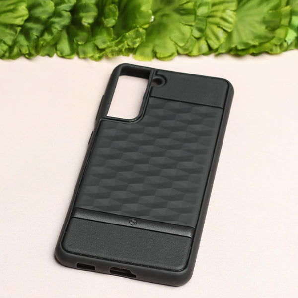 Parallex Engraved silicon Case for Samsung S21 FE - The Hatke