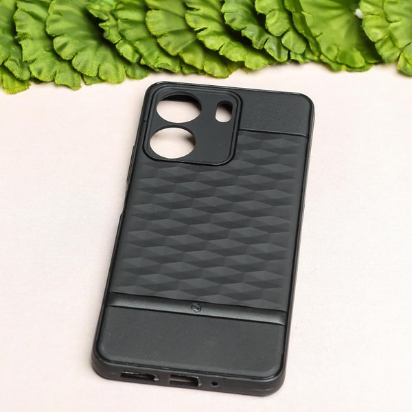 Parallex Engraved silicon Case for Vivo V29E - The Hatke