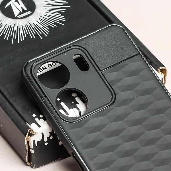 Parallex Engraved silicon Case for Vivo V29E - The Hatke