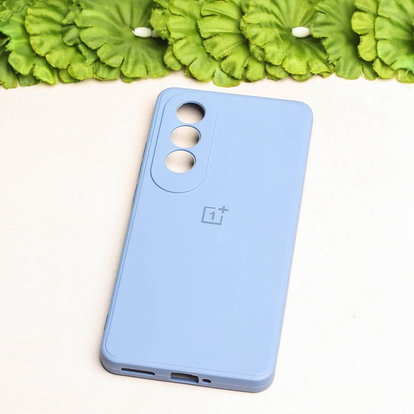Pastel Blue Camera Original Silicone case for Oneplus Nord CE 4 - The Hatke