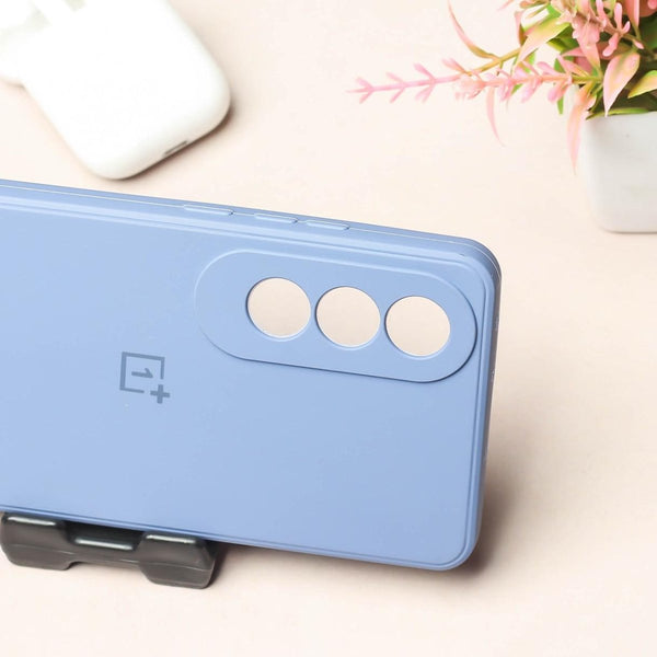 Pastel Blue Camera Original Silicone case for Oneplus Nord CE 4 - The Hatke