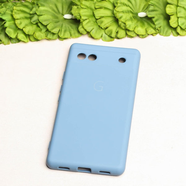 Pastel Camera Original Silicone case for Google Pixel 6A - The Hatke