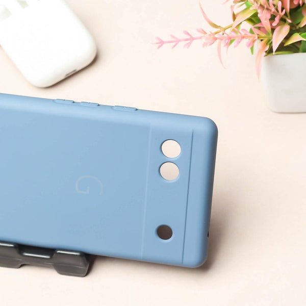 Pastel Camera Original Silicone case for Google Pixel 6A - The Hatke