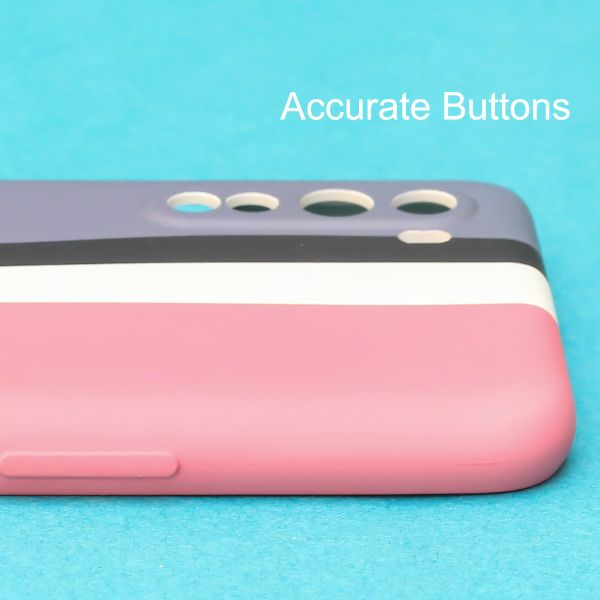 Pastel-Pink Multivers Silicone Case for Oneplus Nord - The Hatke