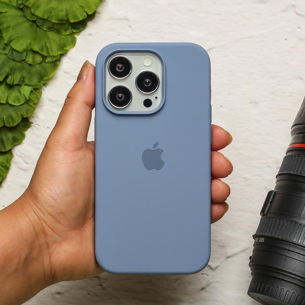 Pastel Purple Original Silicone case for Apple iphone 13 Pro - The Hatke