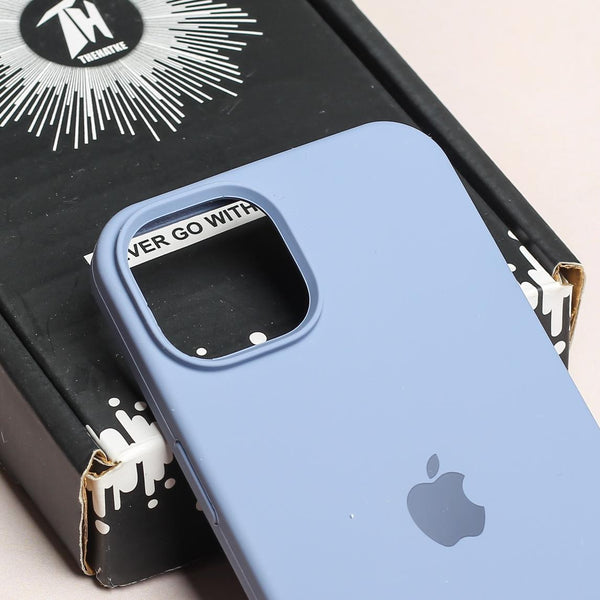 Pastel Purple Original Silicone case for Apple iphone 14 - The Hatke