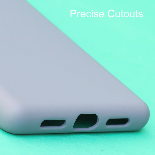 Pastel Purple Original Silicone case for Google Pixel 7A - The Hatke