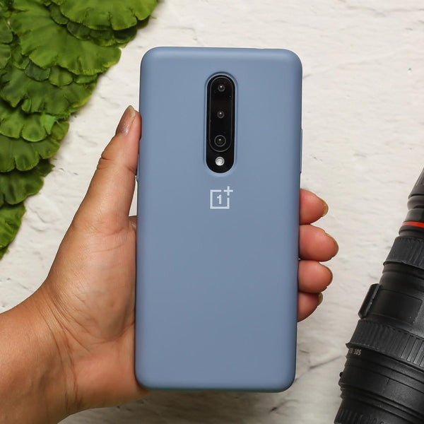 Pastel Purple Original Silicone case for Oneplus 8 - The Hatke