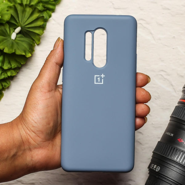 Pastel Purple Original Silicone case for Oneplus 8 Pro - The Hatke