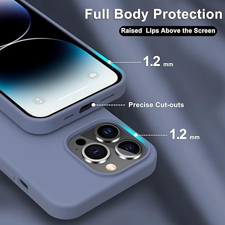 Pastel Purple Original Silicone case for Apple iphone 15 Pro Max