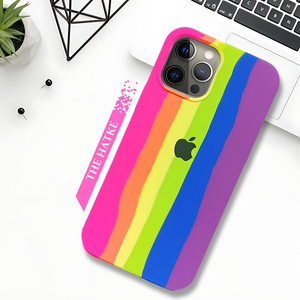 PATTERN 3 Rainbow Silicone Case for Apple iphone 12 Pro Max