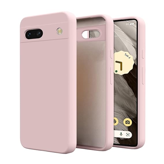 Peach Camera Original Silicone case for Google Pixel 7 - The Hatke