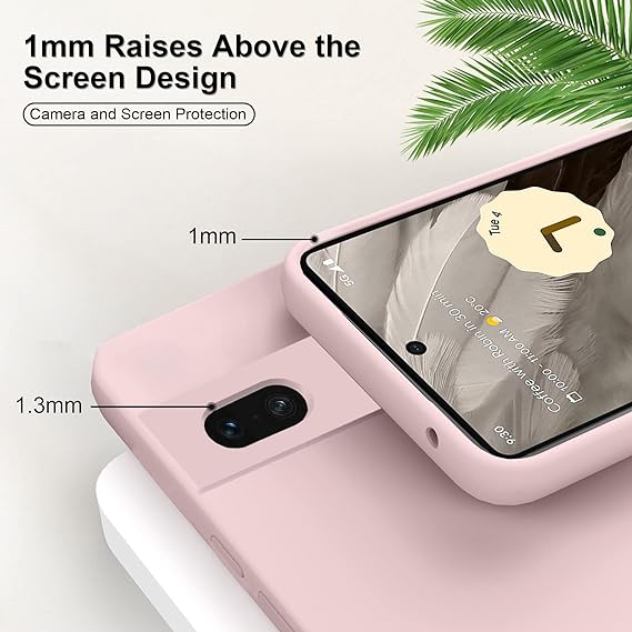 Peach Camera Original Silicone case for Google Pixel 7A - The Hatke