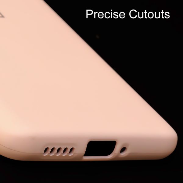 Peach Camera Original Silicone case for Oneplus 7T - The Hatke