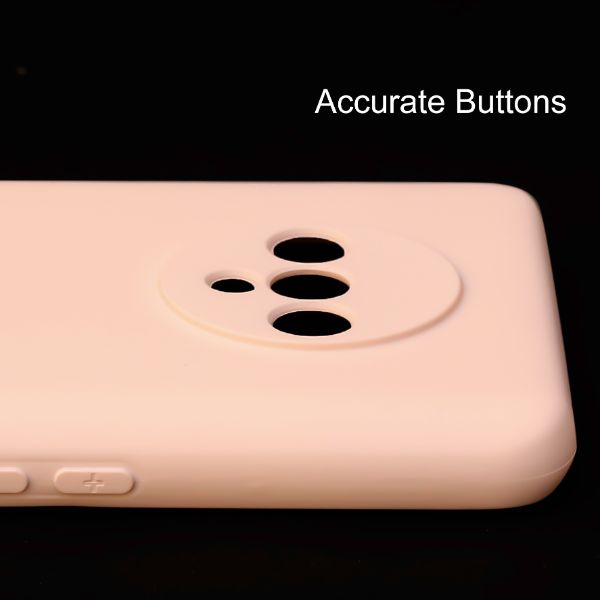 Peach Camera Original Silicone case for Oneplus 7T - The Hatke