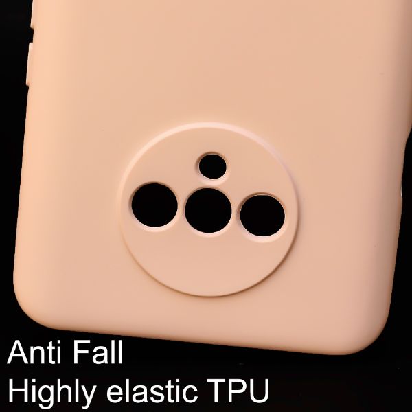 Peach Camera Original Silicone case for Oneplus 7T - The Hatke