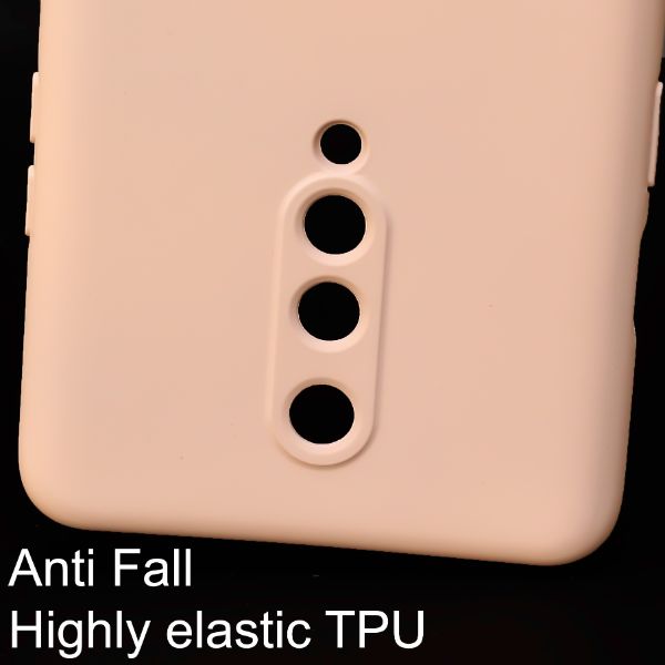 Peach Camera Original Silicone case for Oneplus 8 - The Hatke