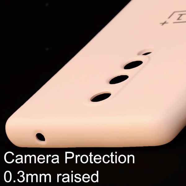 Peach Camera Original Silicone case for Oneplus 8 - The Hatke