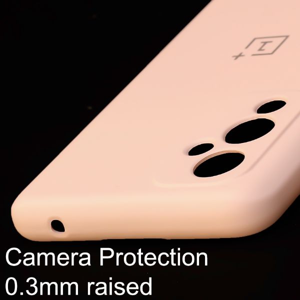 Peach Camera Original Silicone case for Oneplus 9 - The Hatke