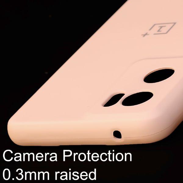 Peach Camera Original Silicone case for Oneplus Nord CE 2 - The Hatke