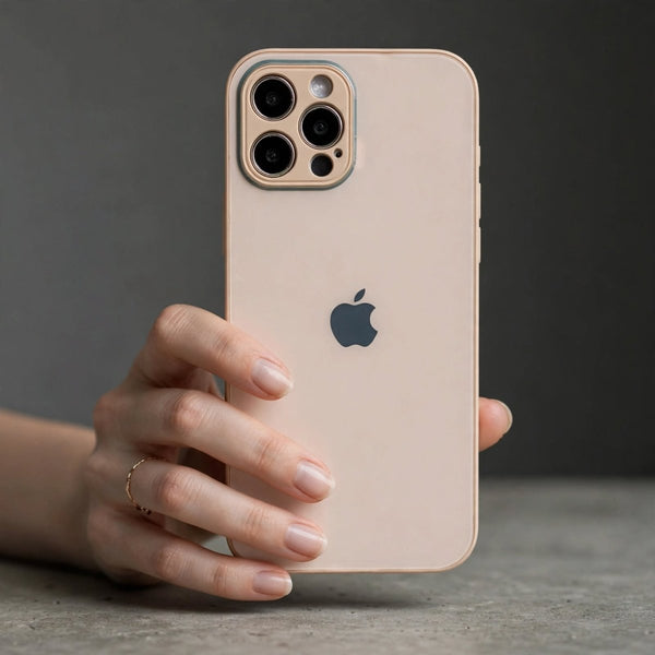Peach Camera Safe mirror case for Apple Iphone 11 Pro - The Hatke