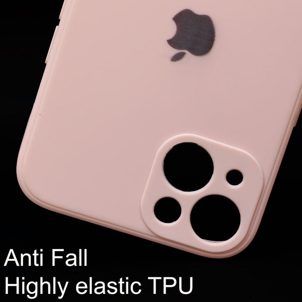 Peach Candy Silicone Case for Apple Iphone 14 Plus - The Hatke
